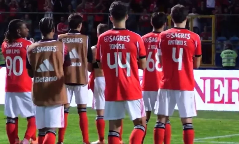 Benfica venceu na Taça e esta foi a reação dos adeptos em Chaves