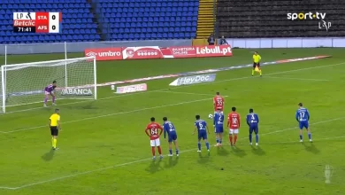 Braço 'maroto' de Bruno Lourenço desbloqueou o Santa Clara-AVS