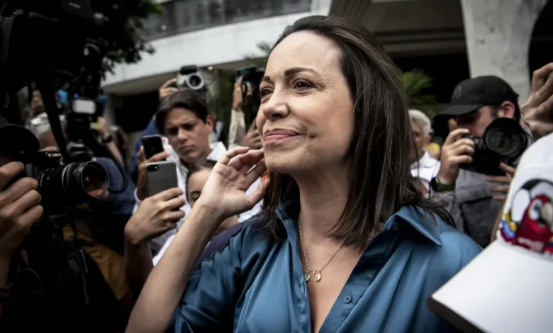 Corina Machado só vai à Noruega receber Nobel se Maduro deixar o poder.