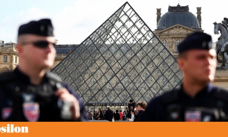 Detidos cinco novos suspeitos do assalto ao Louvre