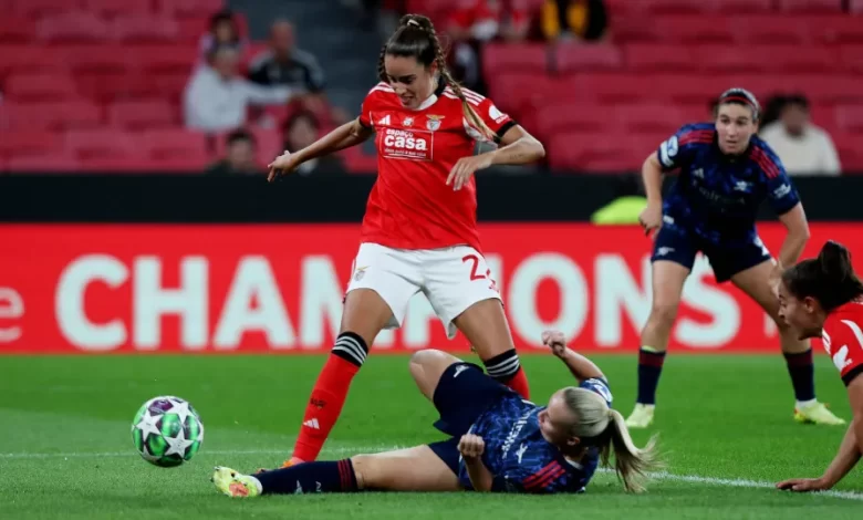 Diana Gomes fez o que não devia e Benfica volta a perder na Champions
