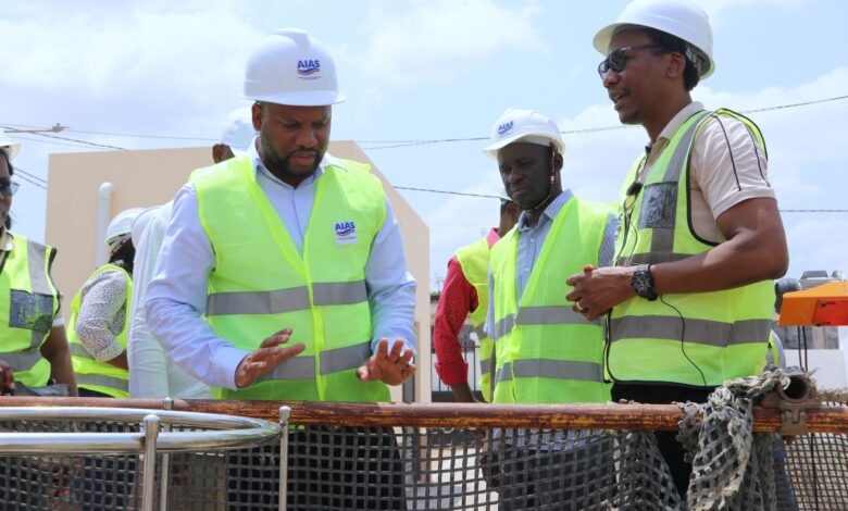 Fernando Rafael satisfeito com decurso das obras de saneamento em Quelimane