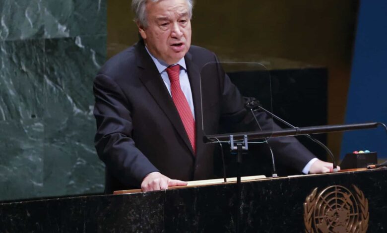 Guterres pede cumprimento integral do acordo de paz