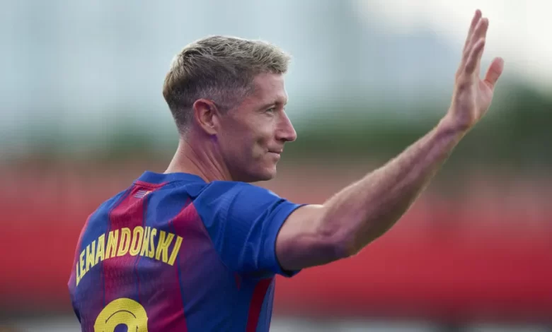 Lesão de Lewandowski provoca mal-estar no Barcelona