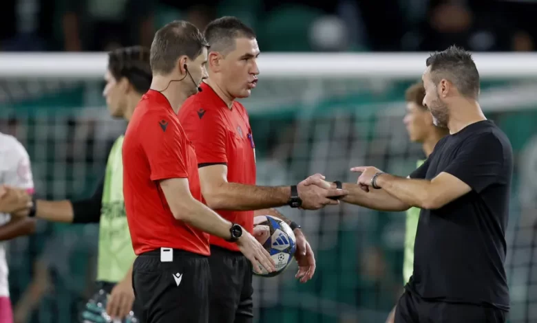 Marseille contesta arbitragem após derrota com Sporting: "É escandaloso"