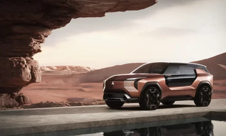 Mitsubish Elevance Concept é um SUV híbrido com cinco motores