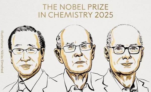 Nobel da Química atribuído a três cientistas
