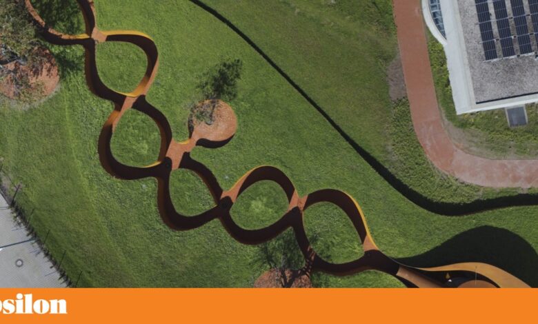 O gongo dourado — a última obra de Balkrishna Doshi é a primeira fora da Índia