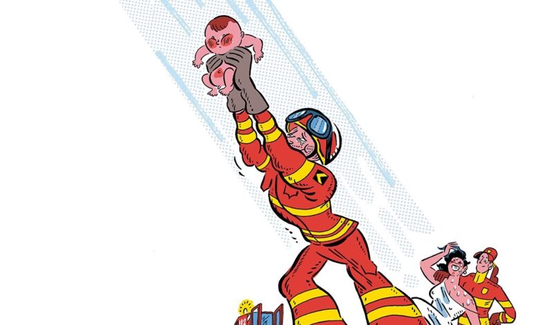 Os bombeiros da Moita e os seus 15 partos: “É um recorde que eu não quero. É de mais”