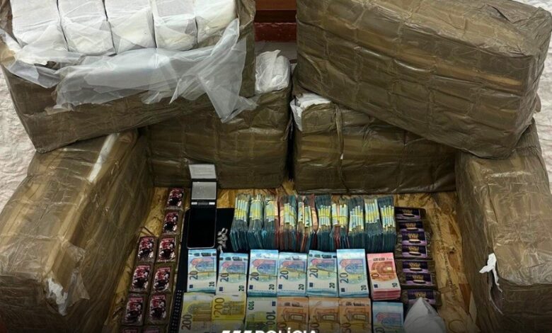 PSP apreende 114 quilos de droga em Odivelas. Há dois detidos