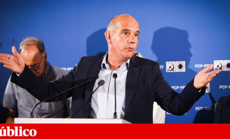 Paulo Raimundo não dá como fechado apuramento dos votos em Lisboa