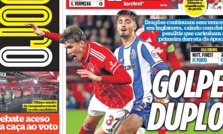 Por cá: Golpe duro para o FC Porto e ataque final no Benfica