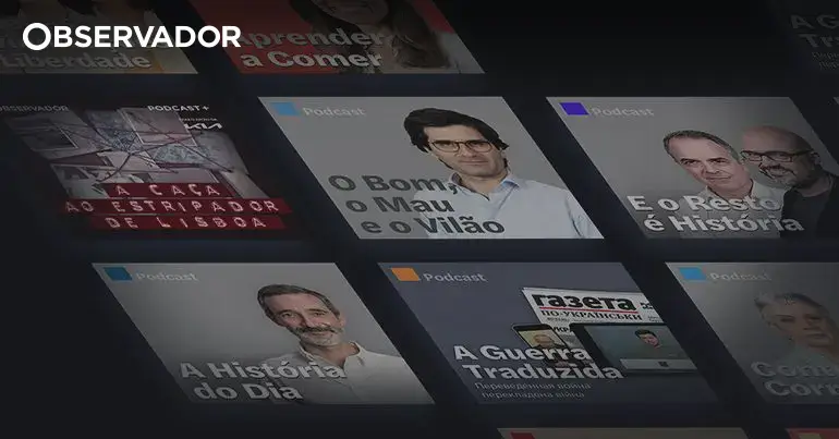 Ranking de podcasts. Observador lidera pelo 3.º mês seguido