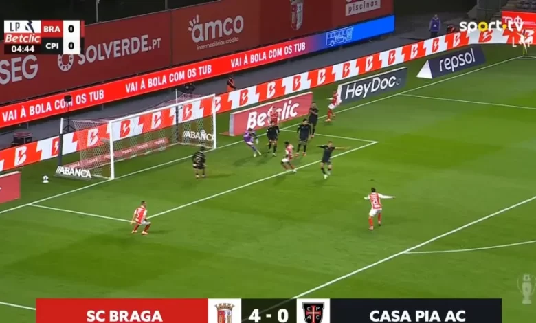 Tem um minuto? (Re)veja o resumo do Sporting Braga-Casa Pia
