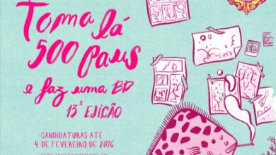 “Toma lá 500 paus e faz uma BD!”, outra vez