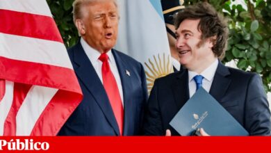 Trump promete ajuda financeira a Milei se o seu partido vencer legislativas