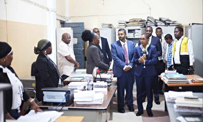 Vice-presidente do Supremo visita tribunais