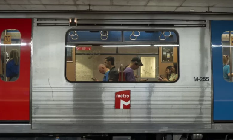"Incidente com passageiro" interrompe circulação na linha verde do metro