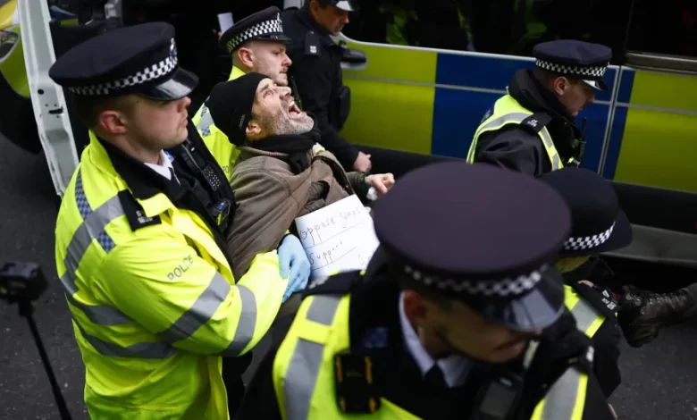 120 detidos em Londres em manifestação de apoio ao Palestine Action