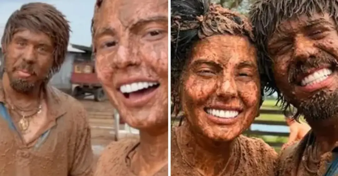 A indireta de sogra em foto de Ana Castela com Zé Felipe na lama