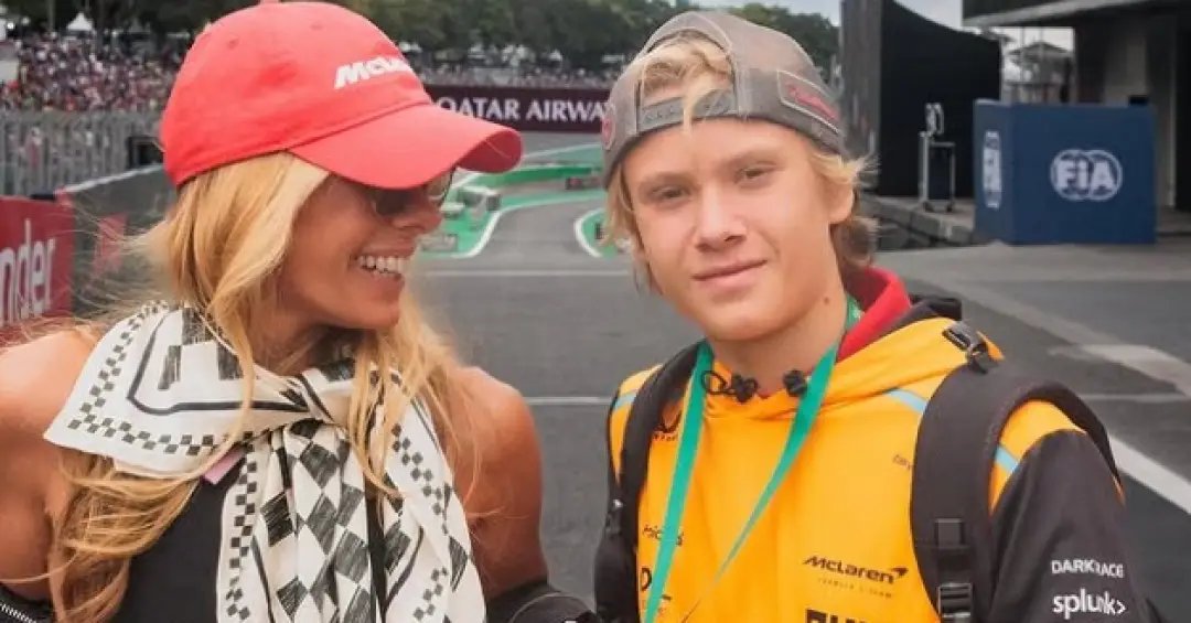 A reação de Adriane Galisteu ao saber que filho quer ser piloto de F1