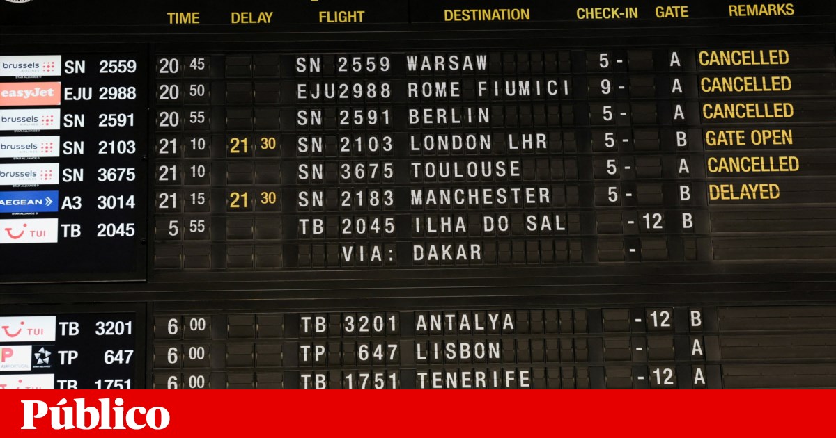 Aeroporto de Bruxelas encerra espaço aéreo devido à presença de <em>drones</em>