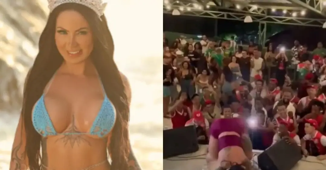 Atriz pornô é coroada rainha de bateria e causa revolta no mundo do samba