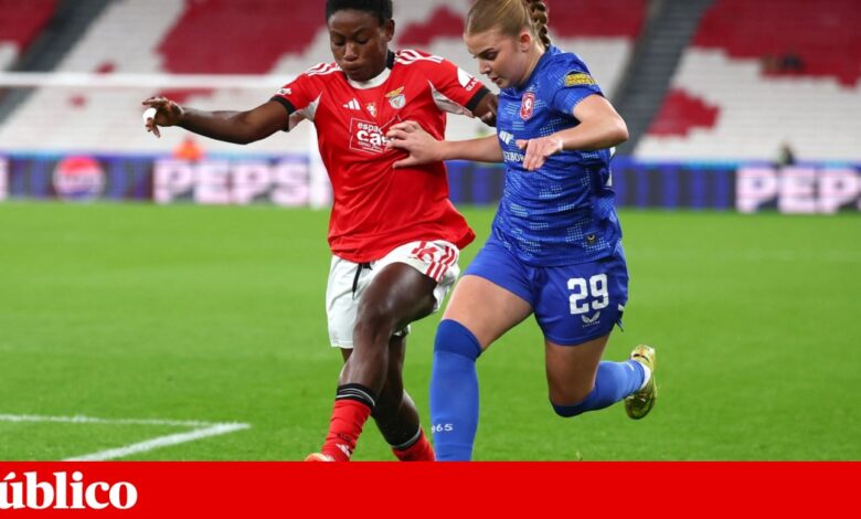 Benfica soma primeiro ponto na Champions feminina