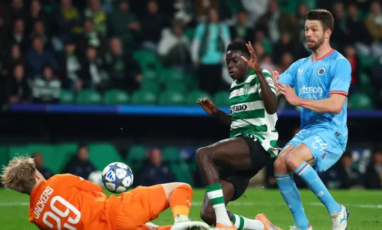 Blopa pede desculpa ao guarda-redes do Brugge: "Não tinha intenção..."
