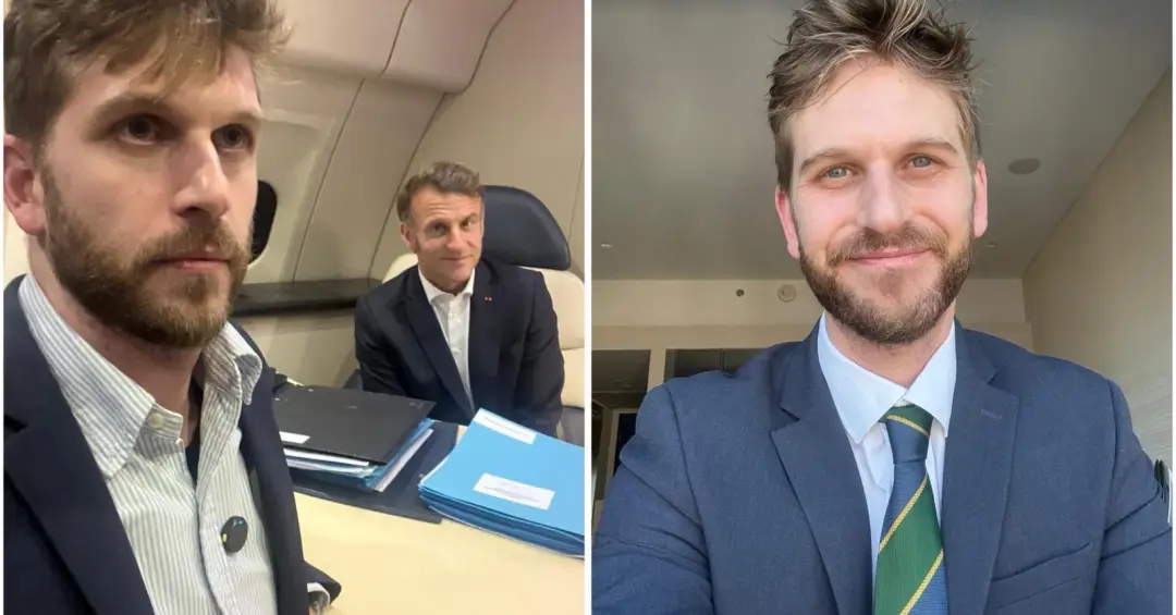 COP30: Humorista francês arcou com despesas para viajar com Macron