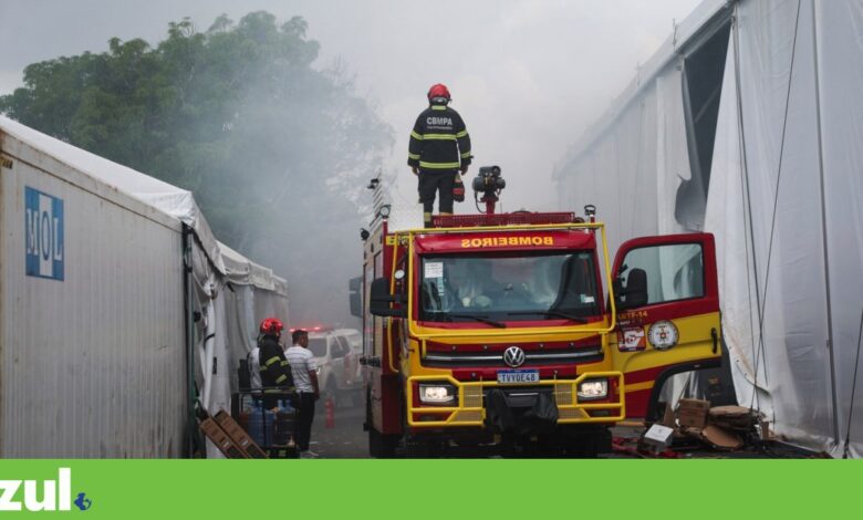 COP30: pessoas retiradas da Zona Azul devido incêndio