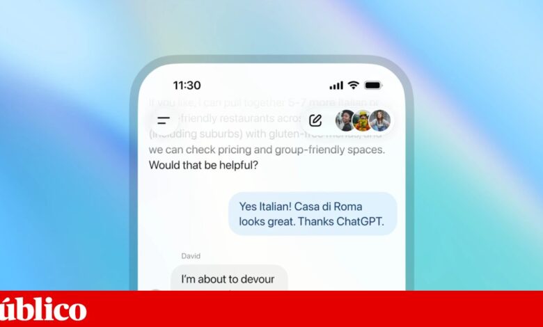 ChatGPT vai permitir conversas em grupo