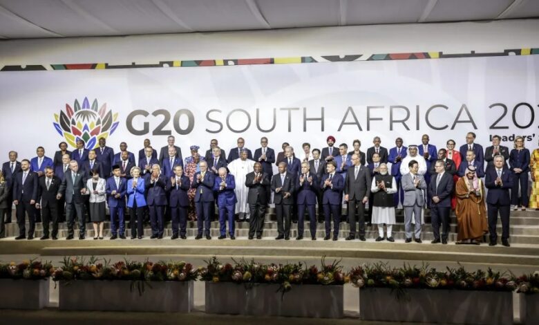 Chefes de Estado e de Governo adoptam declaração conjunta no G20