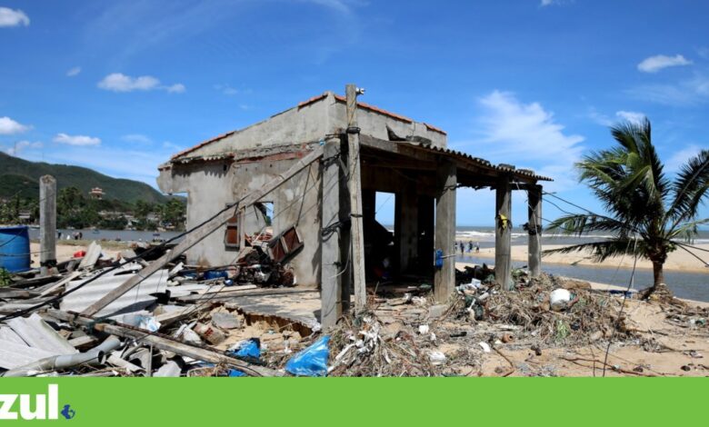 Clima quente adiciona “combustível” a tufões como o <em>Kalmaegi</em>, que causou destruição no Sudeste Asiático