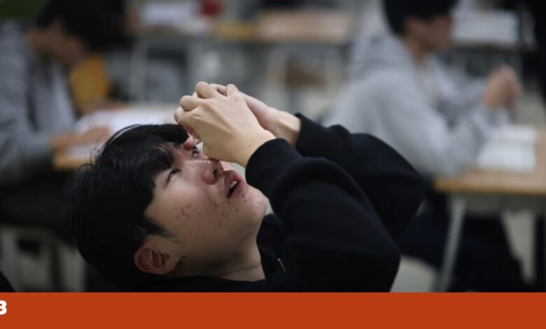 Coreia do Sul proibiu voos e fechou escritórios durante exame crucial de acesso à universidade