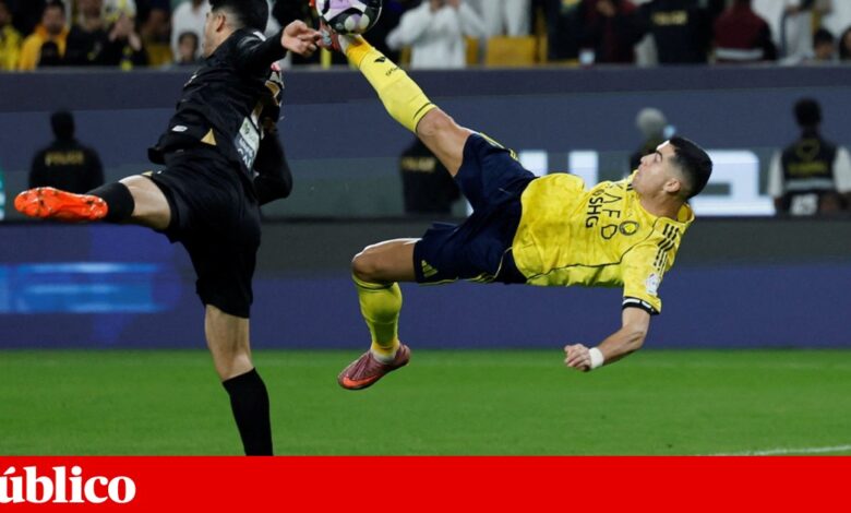 Cristiano Ronaldo marca “de bicicleta” e está a apenas 46 golos dos mil