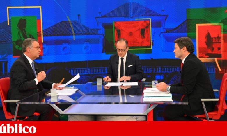 Debate entre Seguro e Ventura seguido por mais de um milhão de espectadores