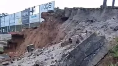 Depressão Claudia não deu tréguas e destruiu bancada do União de Lamas