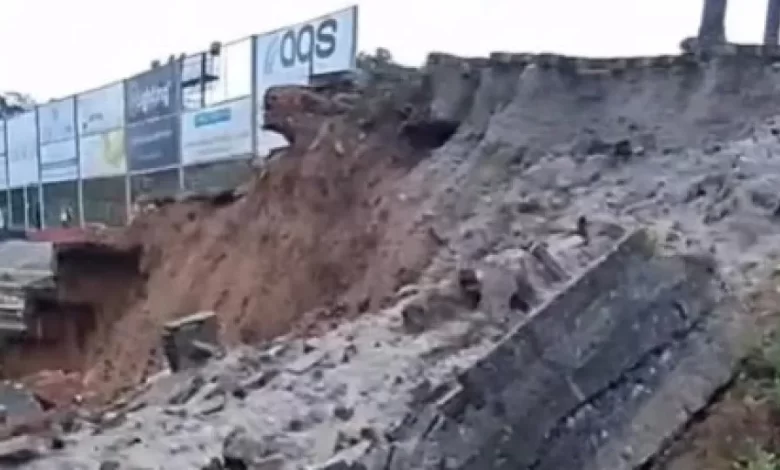 Depressão Claudia não deu tréguas e destruiu bancada do União de Lamas