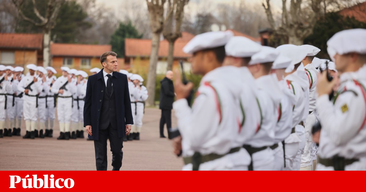 Emmanuel Macron anuncia novo serviço militar voluntário a começar no Verão