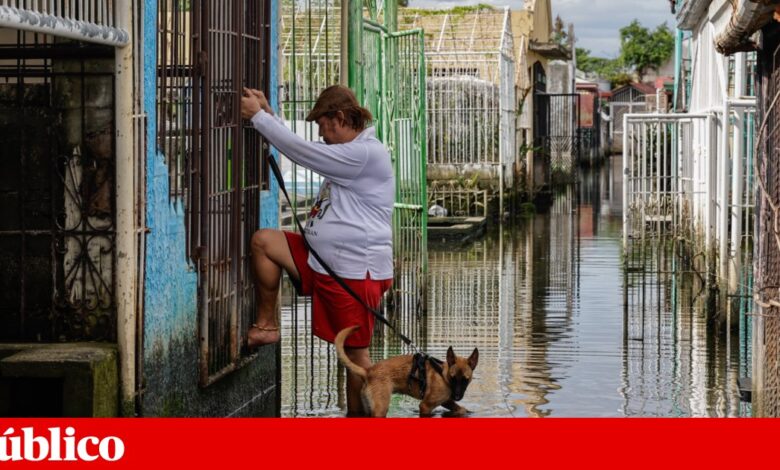 Filipinas retiram milhares de pessoas e encerram escolas devido ao tufão Kalmaegi