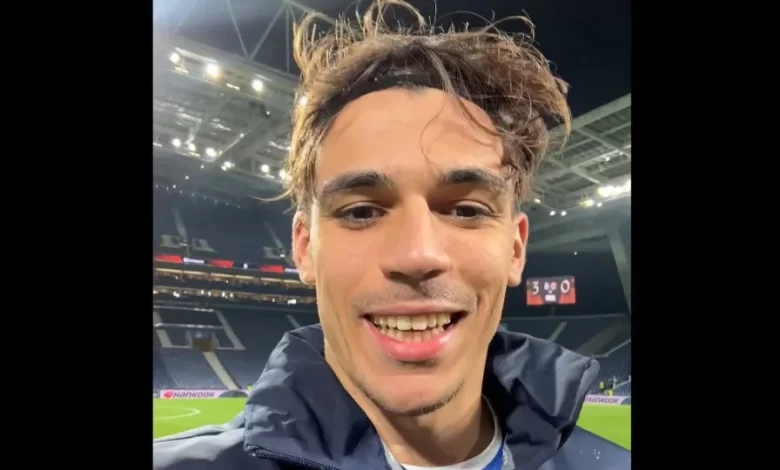 Gabri Veiga marcou golo pelo FC Porto aos 18 segundos... e pediu desculpa