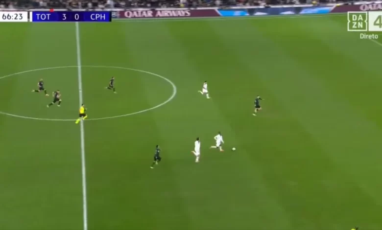 João Palhinha com impacto na ampla vitória do Tottenham