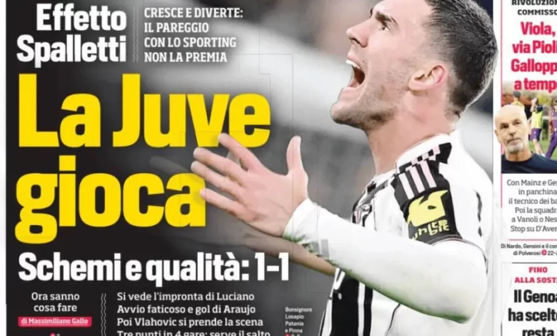 Lá fora: 'Efeito Spalletti' na Juventus e Courtois evita pior para o Real