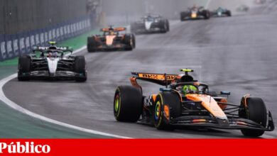 Lando Norris vence corrida <em>sprint </em>do GP do Brasil e Piastri acaba no muro