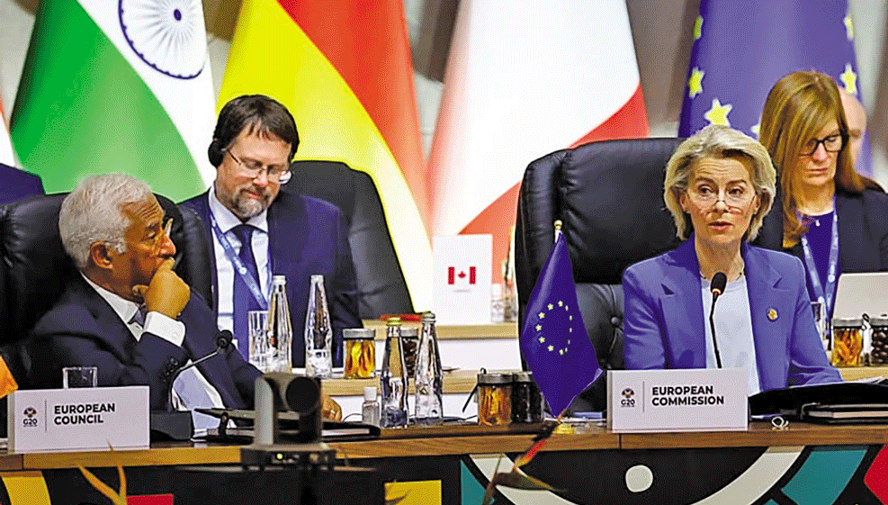 Líderes do G20 adoptam declaração para crise climática