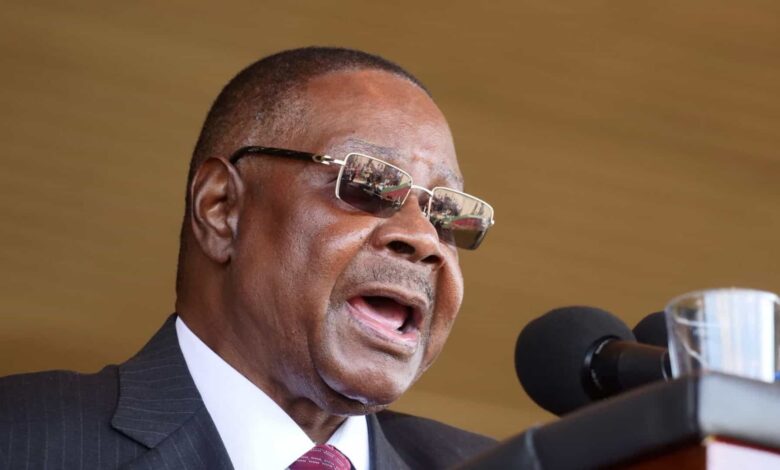 Malawi: Presidente Mutharika anuncia proibição de exportação de minerais brutos