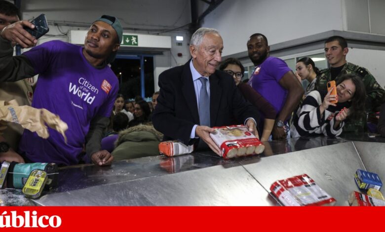 Marcelo Rebelo de Sousa admite frustração face aos números da pobreza em Portugal