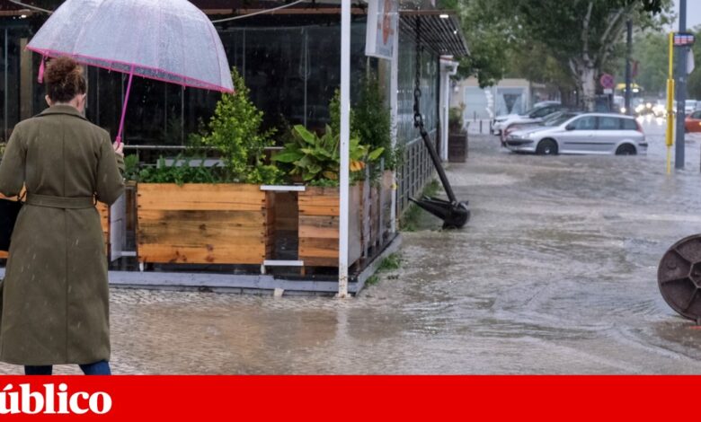 Mau tempo: Protecção Civil registou 102 ocorrências sem feridos nem desalojados