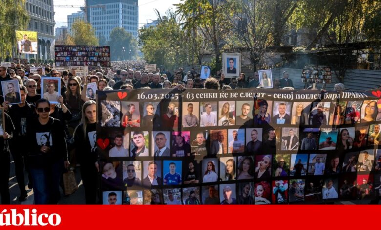 Milhares protestam em Skopje antes do julgamento sobre incêndio em discoteca